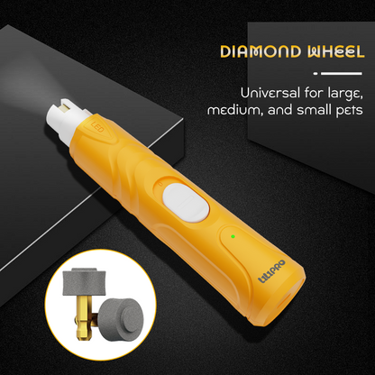 LILIPRO PG100BA Cordless 2 - Speed Nail Grinder for Dogs & Cats