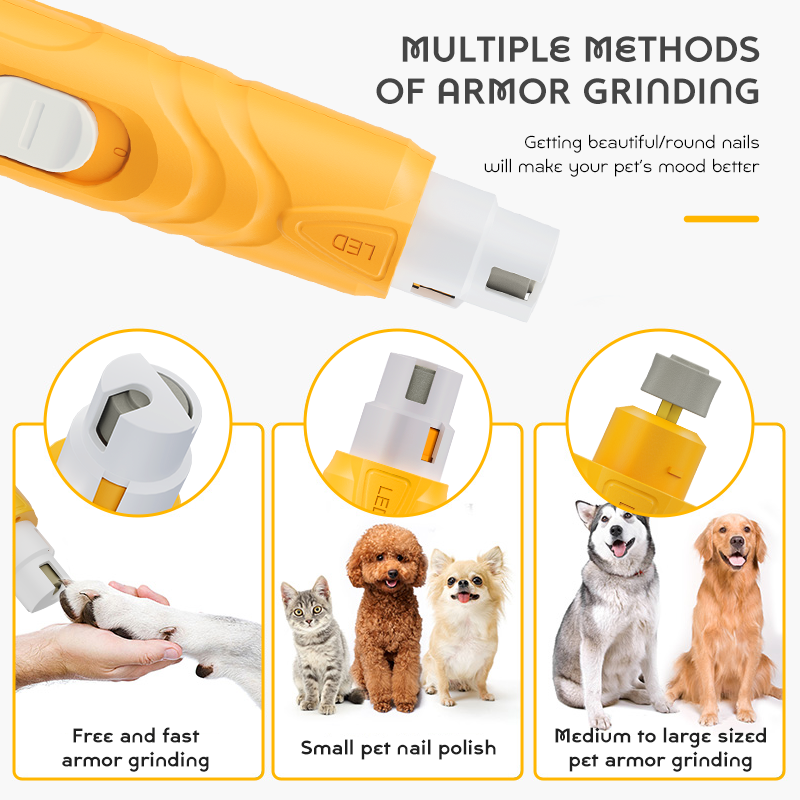 LILIPRO PG100BA Cordless 2 - Speed Nail Grinder for Dogs & Cats
