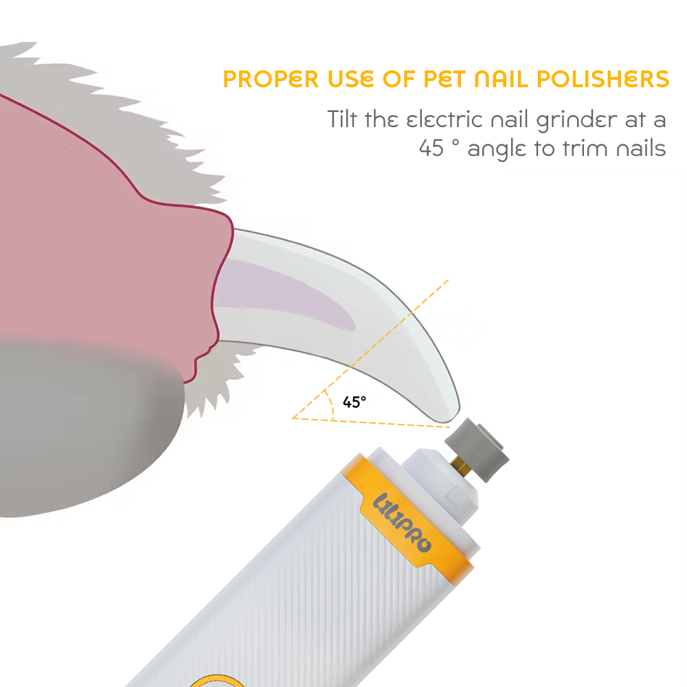 LILIPRO PG102 Cordless 3 - Speed Nail Grinder Kit for Large Pets