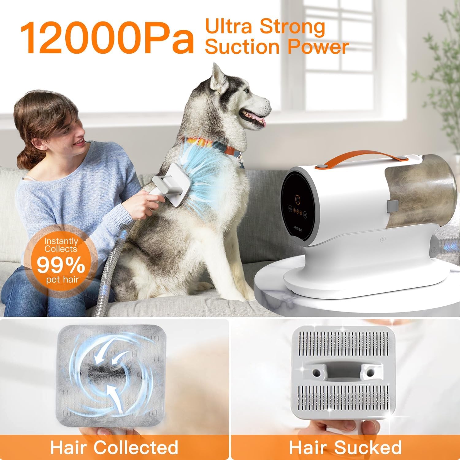 Innovative pet grooming tool designed for efficient and gentle pet hair management