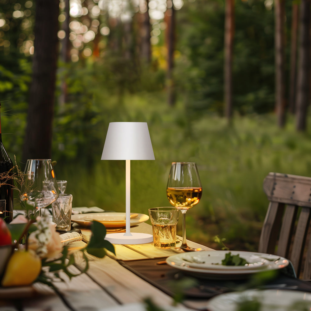 Ultra-compact portable LED lamp with lightweight design for on-the-go illumination