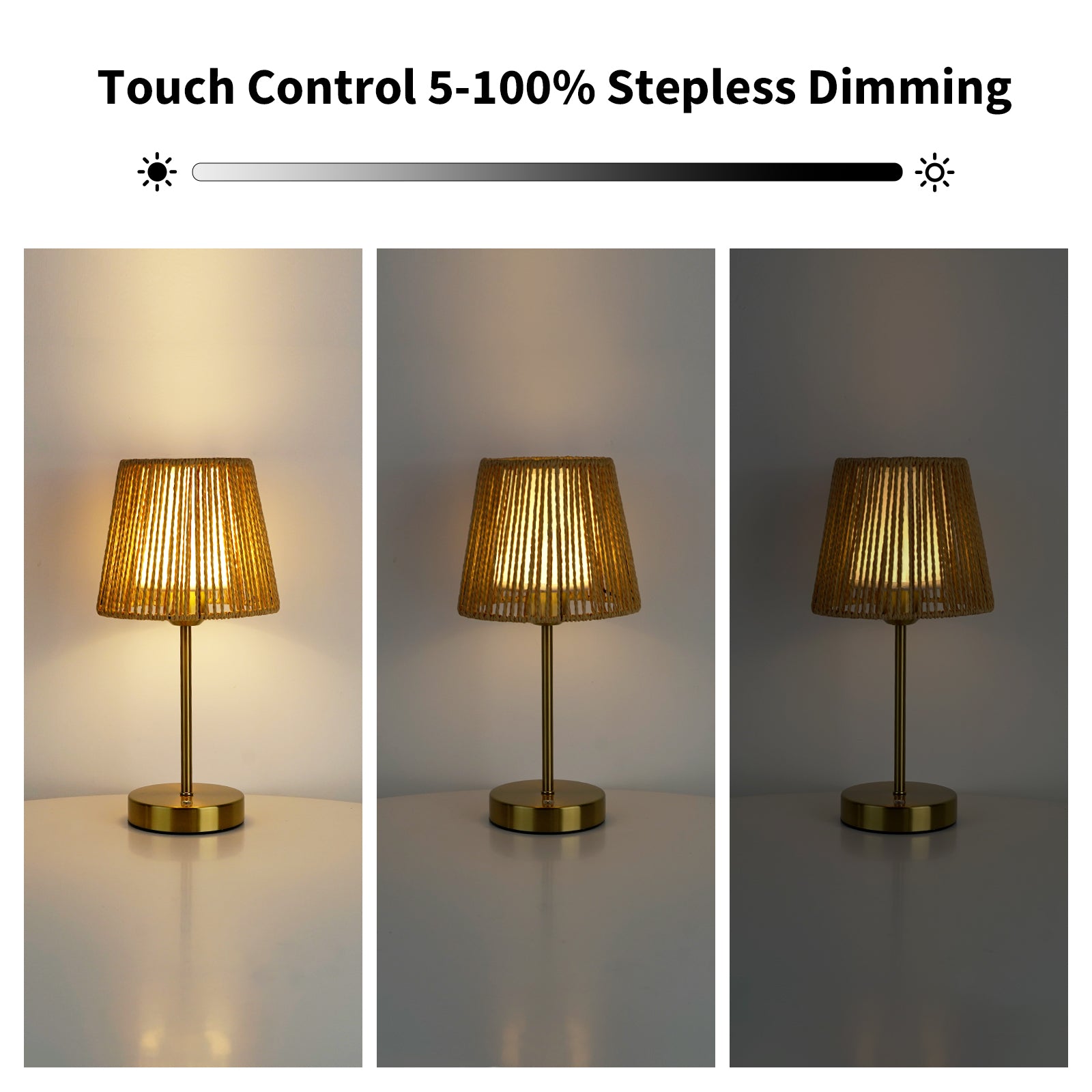 Elegant portable table lamp with dual shades for adaptive and contemporary home or office lighting