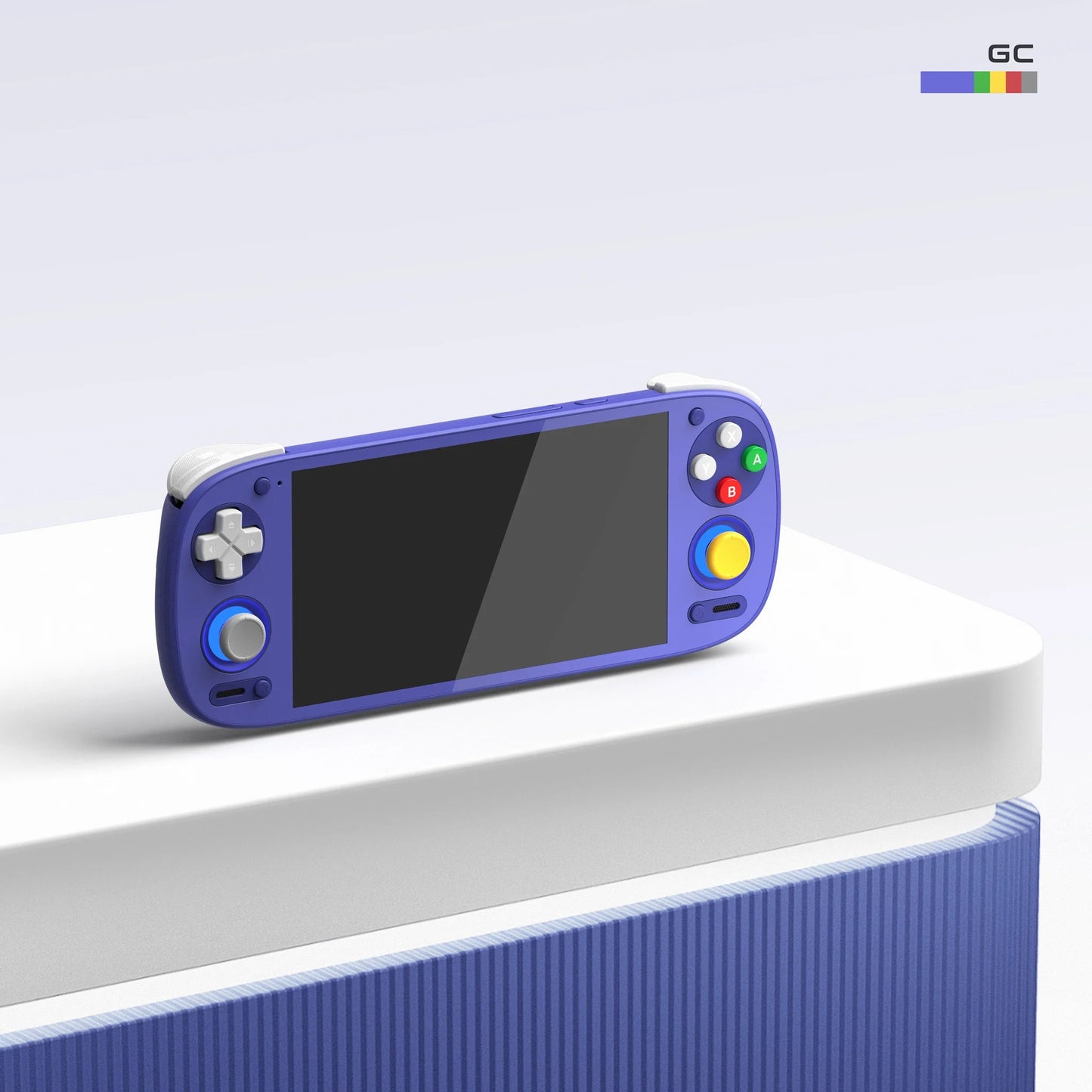 Portable gaming console with generation 8 capabilities for classic and modern game play
