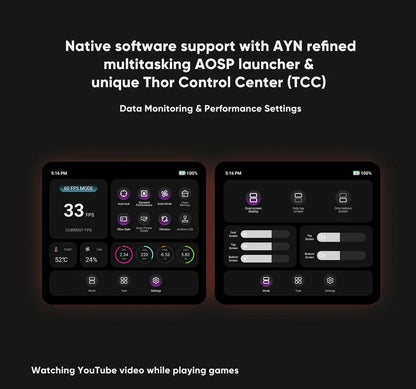 AYN Thor Max 6" Dual-AMOLED Android Gaming Console